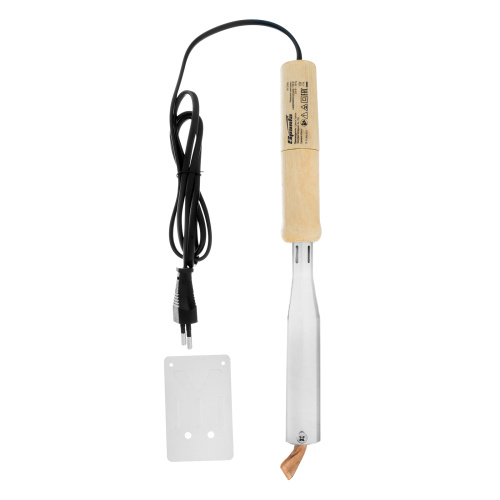 Паяльник электрика с ручкой из дерева, 150 Вт, 220 В Sparta по ценам производителя в Москве с доставкой по всей России