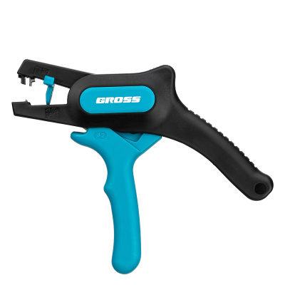 Щипцы для зачистки электропроводов 0.2-6 мм2 (10-24 AWG) лезвие: нержавеющая сталь Gross по ценам производителя в Москве с доставкой по всей России