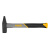 Молоток слесарный, 500 г, кованый, фибергласовая рукоятка c TPR покрытием Denzel по ценам производителя в Москве с доставкой по всей России