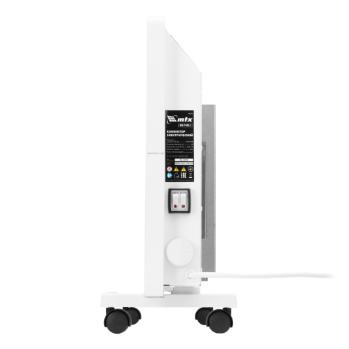 Конвектор электрический КМ-1500.2, 230 В, 1500 Вт, X-образный нагреватель, колеса, термостат MTX по ценам производителя в Москве с доставкой по всей России