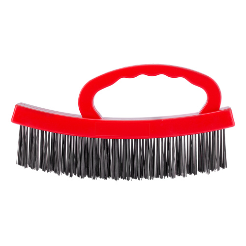 Щетка зачистная четырехрядная, плоская, пластиковая с рукояткой Matrix по ценам производителя в Москве с доставкой по всей России