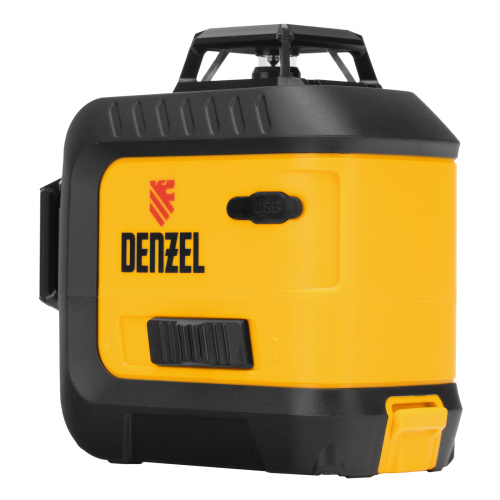 Лазерный уровень мультипризменный LX 360-3 Red, 30 м, 635 нм, аккумулятор Li 2800 мАч, резьба 5/8" Denzel по ценам производителя в Москве с доставкой по всей России