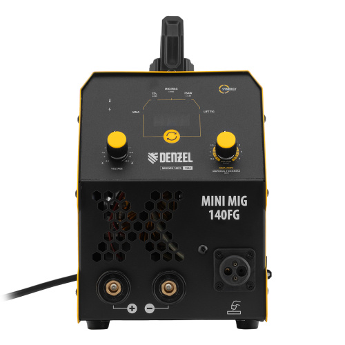 Аппарат инвертор. полуавтомат. сварки Mini MIG-140FG, 140 А, ПВ 60% Denzel по ценам производителя в Москве с доставкой по всей России