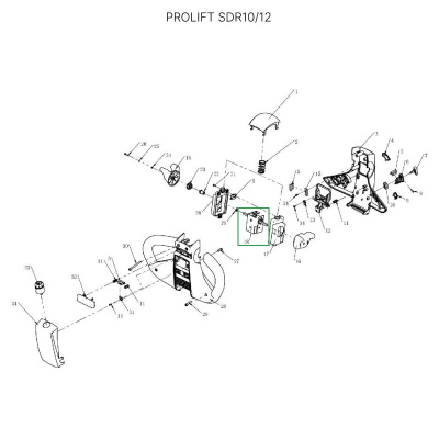 Потенциометр для самоходных штабелеров SDR-S/SDR/SDK по ценам производителя в Москве с доставкой по всей России