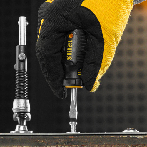 Набор отверток на полке, 8 шт., PH+SL, S2, 3к рукоятка Denzel по ценам производителя в Москве с доставкой по всей России