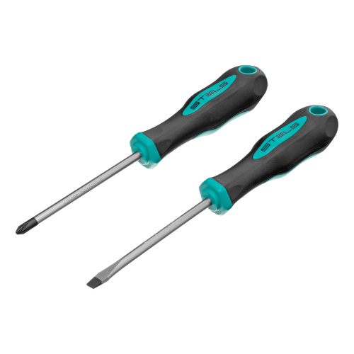 Набор инструментов, 1/2", 1/4", CrV, пластиковый кейс 69 предметов Stels по ценам производителя в Москве с доставкой по всей России