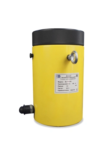 Домкрат гидравлический TOR ДГ100П150Г 100 т с фиксирующей гайкой по ценам производителя в Москве с доставкой по всей России