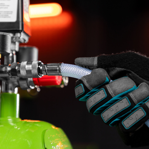 Шланг пневматический ПВХ, 10 x 16 мм, 18 бар, армированный, прозрачный, быстросъемное соединение, 30 м Stels по ценам производителя в Москве с доставкой по всей России