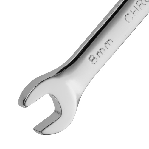 Ключ комбинированный трещоточный, 8 мм, CrV, шарнирный, зеркальный хром Matrix Professional по ценам производителя в Москве с доставкой по всей России