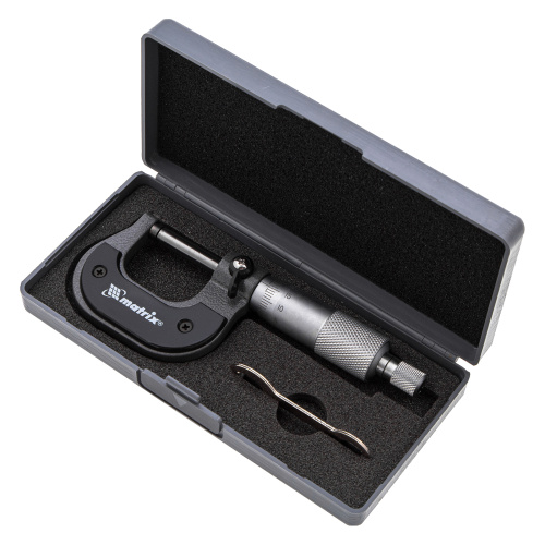 Микрометр механический,0-25 мм Matrix по ценам производителя в Москве с доставкой по всей России