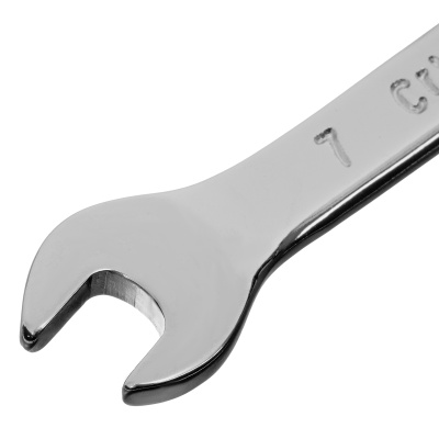 Ключ комбинированный, 7 мм, CrV, полированный хром Matrix по ценам производителя в Москве с доставкой по всей России