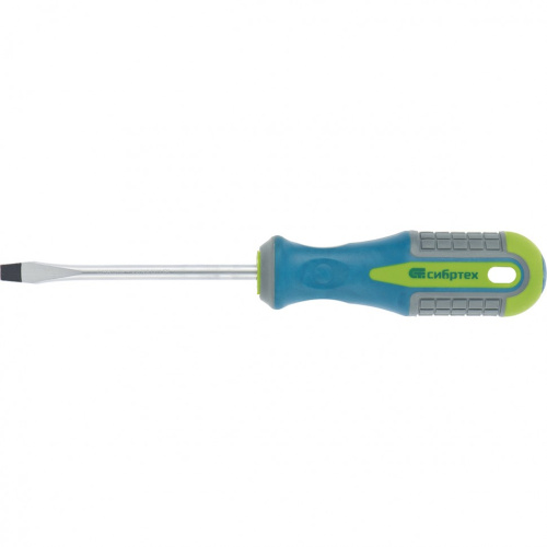 Отвертка, SL5 х 150 мм, CrV, трехкомпонентная рукоятка Сибртех по ценам производителя в Москве с доставкой по всей России