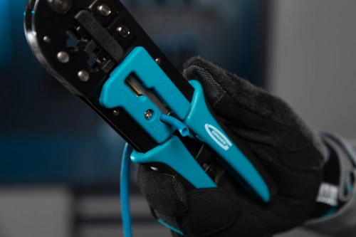 Клещи для обжима телефонных и компьютерных клемм RJ-45, 6P, 8P и RJ-11/12, 6P, 8P Gross по ценам производителя в Москве с доставкой по всей России