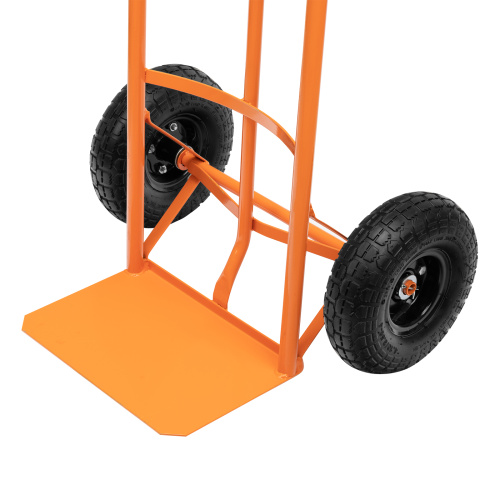 Тележка ручная двухколесная НТ1805, грузоподъемность 150 кг, пневматические колеса D 260 мм, платформа 350 х 235 мм Сибртех по ценам производителя в Москве с доставкой по всей России