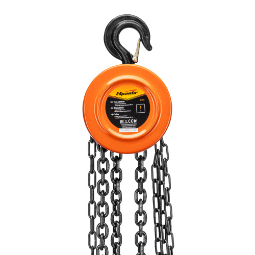 Таль цепная, 1 т, H подъема 2.5 м, расстояние между крюками 300 мм Sparta по ценам производителя в Москве с доставкой по всей России