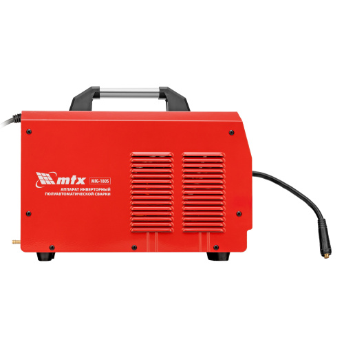 Аппарат инвертор. полуавтомат. cварки MIG-180S, 180A, ПВ 60%, катушка 5 кг MTX по ценам производителя в Москве с доставкой по всей России