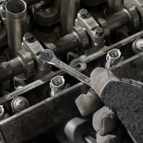 Набор ключей рожковых, 6 х 32 мм, 12 шт., CrV, хромированные Matrix по ценам производителя в Москве с доставкой по всей России