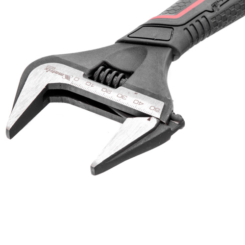 Ключ разводной, тонкие губки, фосфатированный, двухкомпонентная рукоятка, 200 мм, PRO Matrix по ценам производителя в Москве с доставкой по всей России