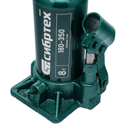 Домкрат гидравлический бутылочный, 8 т, 180-350 мм Сибртех купить в Москве с доставкой по всей России | ProtosMarket.ru