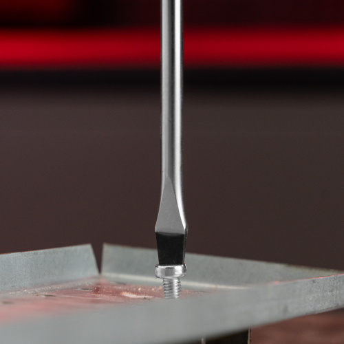 Отвертка Fusion, SL6 х 150 мм, CrV, трехкомпонентная рукоятка "Anti slip" Matrix по ценам производителя в Москве с доставкой по всей России