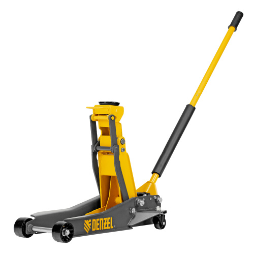 Домкрат гидравлический подкатной, 2/3 т, 98-770 мм, быстрый подъем, низ. подхват, проф, SUV Denzel по ценам производителя в Москве с доставкой по всей России