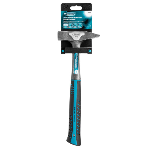 Молоток слесарный, цельнокованый, трехкомпонентная рукоятка, 500 г Gross по ценам производителя в Москве с доставкой по всей России