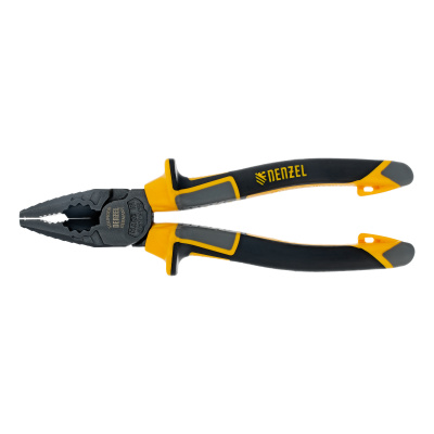 Плоскогубцы комбинированные 180 мм, трехкомпонентные рукоятки Denzel по ценам производителя в Москве с доставкой по всей России