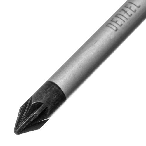 Отвертка, PZ1x75 мм, S2, 3к рукоятка Denzel по ценам производителя в Москве с доставкой по всей России