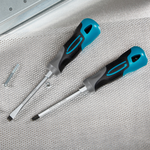 Набор отверток комбинированный 2 шт, S2, трехкомпонентная рукоятка Gross по ценам производителя в Москве с доставкой по всей России