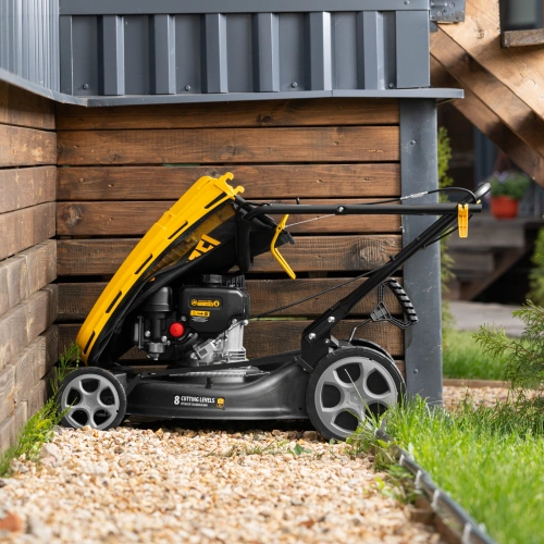 Газонокосилка бензиновая GLR-510SP-ZS, 171 см3, ширина 51 см, привод, травосборник 65 л Denzel по ценам производителя в Москве с доставкой по всей России