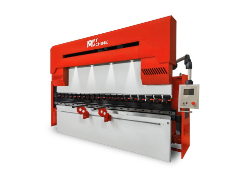 Гидравлический листогибочный пресс с ЧПУ и автоматической компенсацией прогиба MetMachine SBPA-8025D по ценам производителя в Москве с доставкой по всей России