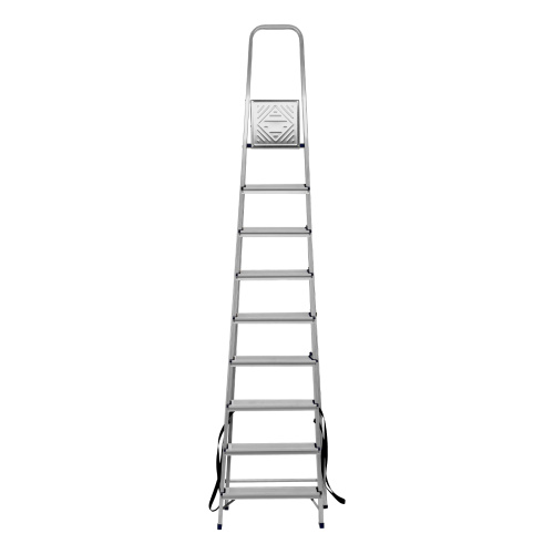 Стремянка, 9 ступеней, алюминиевая, Сибртех по ценам производителя в Москве с доставкой по всей России