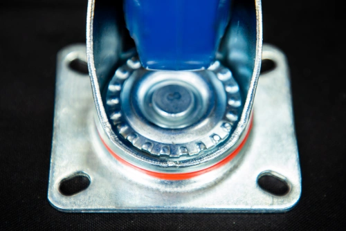 Колесо поворотное резина SRCLb 55 125 мм с тормозом (F) по ценам производителя в Москве с доставкой по всей России