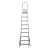 Стремянка, 9 ступеней, алюминиевая, Сибртех по ценам производителя в Москве с доставкой по всей России