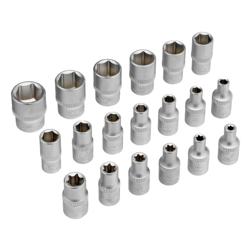 Набор инструментов, 1/4", CrV, пластиковый кейс 57 предметов Stels по ценам производителя в Москве с доставкой по всей России