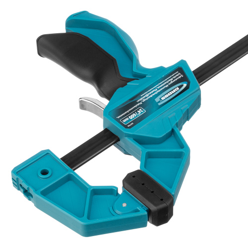 Струбцина реечная, быстрозажимная, пистолетного типа, пошаговый механизм, пластиковый корпус, 600мм Gross по ценам производителя в Москве с доставкой по всей России