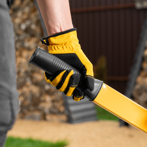 Тачка строительная, усиленная, объем 140 л, 250 кг, двухколесная, колесо 15х6.00-6 Denzel по ценам производителя в Москве с доставкой по всей России