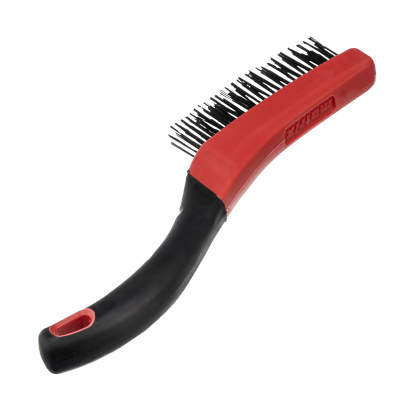 Щетка зачистная трехрядная, двухкомпонентная рукоятка Matrix по ценам производителя в Москве с доставкой по всей России