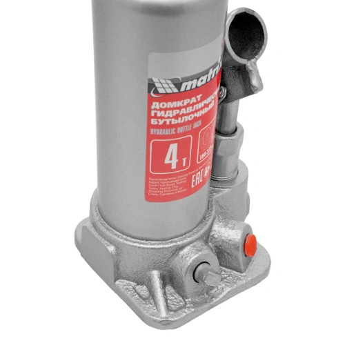 Домкрат гидравлический бутылочный, 4 т, высота подъема 194-372 мм, в пластиковый кейсе Matrix по ценам производителя в Москве с доставкой по всей России
