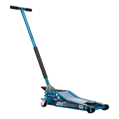 Домкрат гидравлический подкатной 3 т, быстрый подъем, Low profile quick lift, 75-505 мм, профессиональный STELS по ценам производителя в Москве с доставкой по всей России