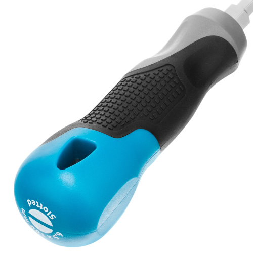 Отвертка SL6.5 x 100 мм, S2, трехкомпонентная рукоятка Gross по ценам производителя в Москве с доставкой по всей России