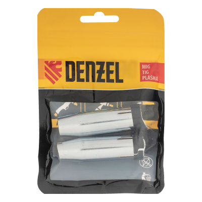 Сопло газовое 16, длина 57мм, 2 шт для MIG горелки тип 24 Denzel по ценам производителя в Москве с доставкой по всей России