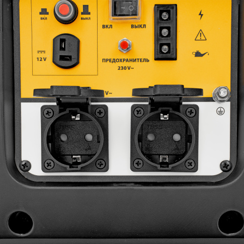 Генератор инверторный GT-2200iS, 2.2 кВт, 230 В, бак 4 л, закрытый корпус, ручной старт Denzel по ценам производителя в Москве с доставкой по всей России