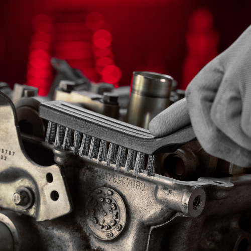 Набор щеток, 3 шт, металлические с пластмассовой ручкой, большие Matrix по ценам производителя в Москве с доставкой по всей России