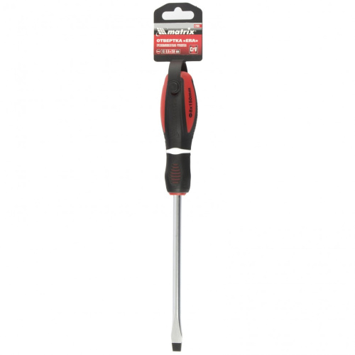 Отвертка "Era", SL8 х 150 мм, CrV, трехкомпонентная рукоятка Matrix по ценам производителя в Москве с доставкой по всей России