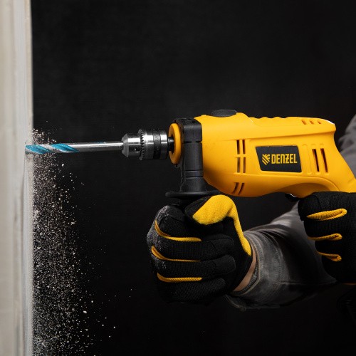 Дрель ударная ID-550, 550 Вт, 0-2900 об/мин, 46400 уд/мин Denzel по ценам производителя в Москве с доставкой по всей России