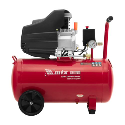 Компрессор воздушный DC1500L/50, 1,5 кВт, 50 л, 210 л/мин MTX по ценам производителя в Москве с доставкой по всей России