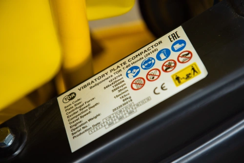 Виброплита 85 кг, 13кН (Honda) бак, коврик, колесный комплект TOR T-80 по ценам производителя в Москве с доставкой по всей России