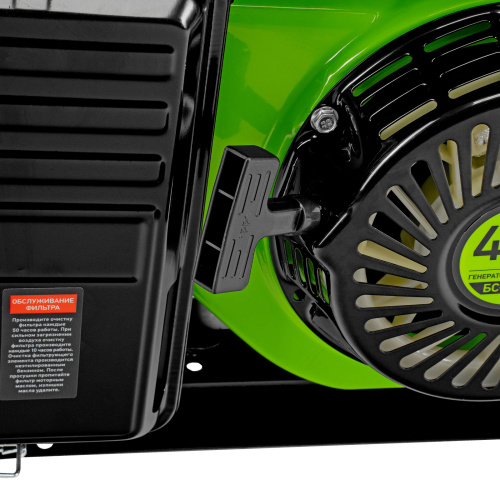 Генератор бензиновый БС-6500Э, 5.5 кВт, 230В, четырехтактный, 25 л, электростартер Сибртех по ценам производителя в Москве с доставкой по всей России