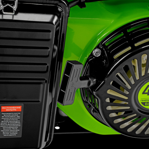 Генератор бензиновый БС-8000Э, 6,6 кВт, 230В, четырехтактный, 25 л, электростартер Сибртех по ценам производителя в Москве с доставкой по всей России